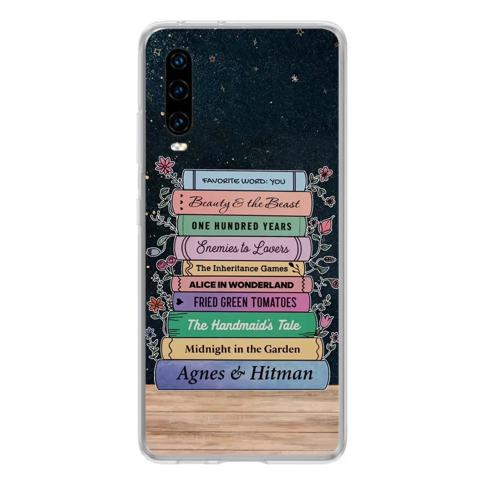 Custom Personalized Reading Book Xiaomi/ Huawei/ Oppo Cases - Gift Idea For Reading Lover/ Birthday