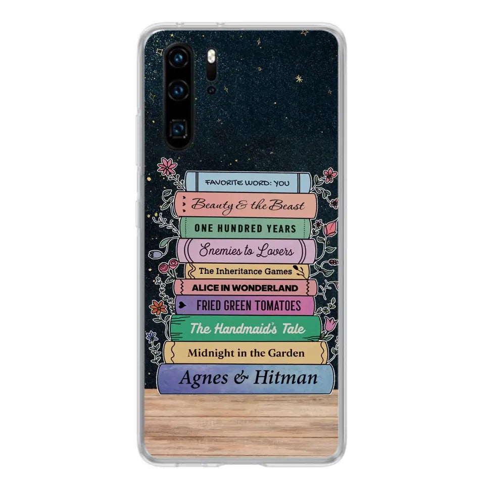 Custom Personalized Reading Book Xiaomi/ Huawei/ Oppo Cases - Gift Idea For Reading Lover/ Birthday
