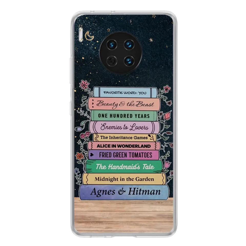 Custom Personalized Reading Book Xiaomi/ Huawei/ Oppo Cases - Gift Idea For Reading Lover/ Birthday