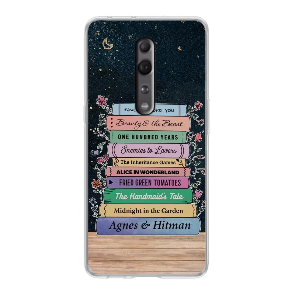 Custom Personalized Reading Book Xiaomi/ Huawei/ Oppo Cases - Gift Idea For Reading Lover/ Birthday