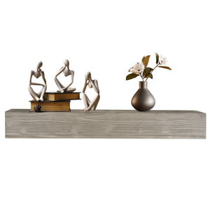 Gray + Solid Wood