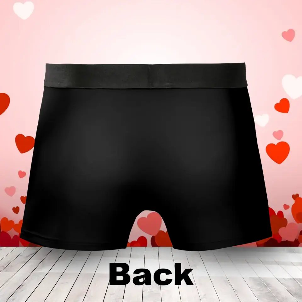 Personalized Funny Men's Boxer Briefs - Upload Photo - Funny Gift Idea For Men, Boyfriend, Husband - Your Face