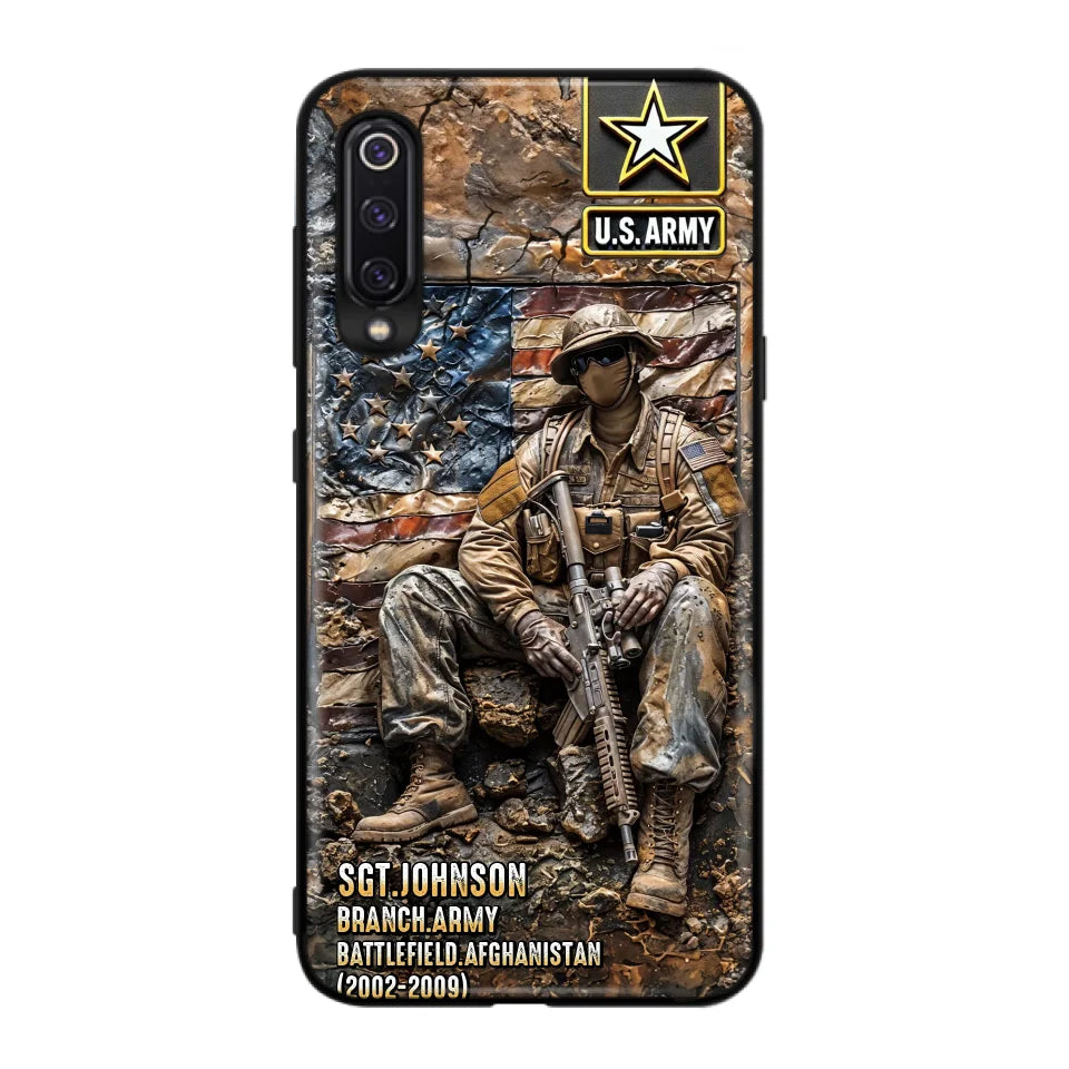 Custom Personalized Veteran Oppo/ Xiaomi/ Huawei Phone Case - Veteran Gift Idea