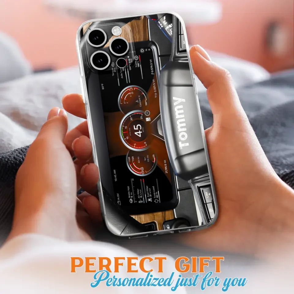 Personalized Truck Dashboard Phone Case - Case For Iphone, Samsung and Xiaomi - 6D8KY1