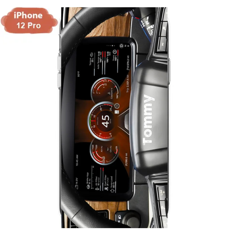 Personalized Truck Dashboard Phone Case - Case For Iphone, Samsung and Xiaomi - 6D8KY1