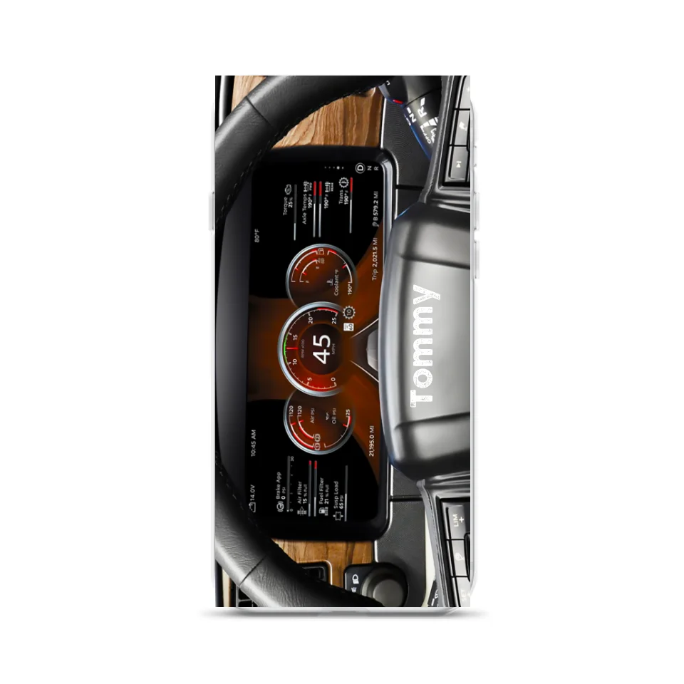 Personalized Truck Dashboard Phone Case - Case For Iphone, Samsung and Xiaomi - 6D8KY1