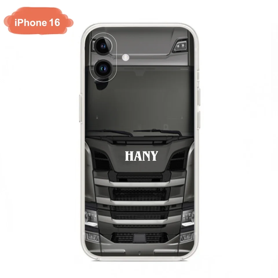 Personalized Heavy Truck Phone Case - Gift Idea For Truckers - Case For iPhone, Samsung and Xiaomi - PGS2ML