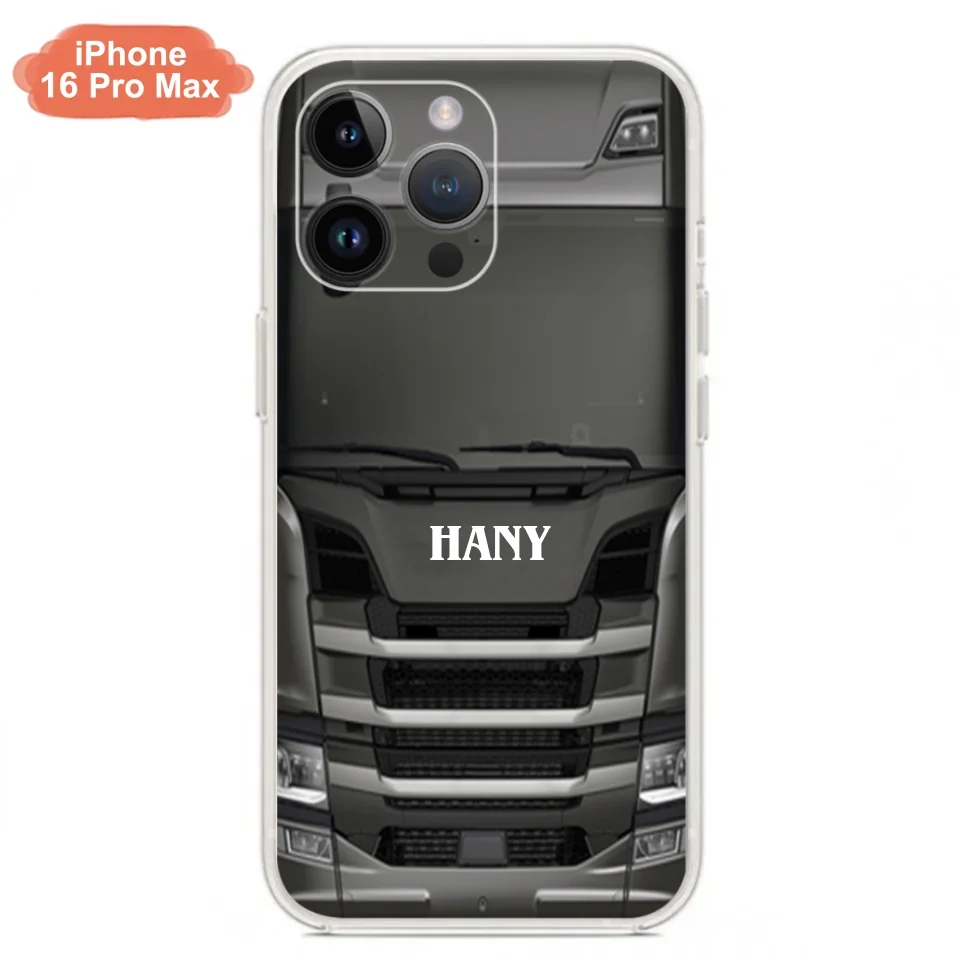 Personalized Heavy Truck Phone Case - Gift Idea For Truckers - Case For iPhone, Samsung and Xiaomi - PGS2ML