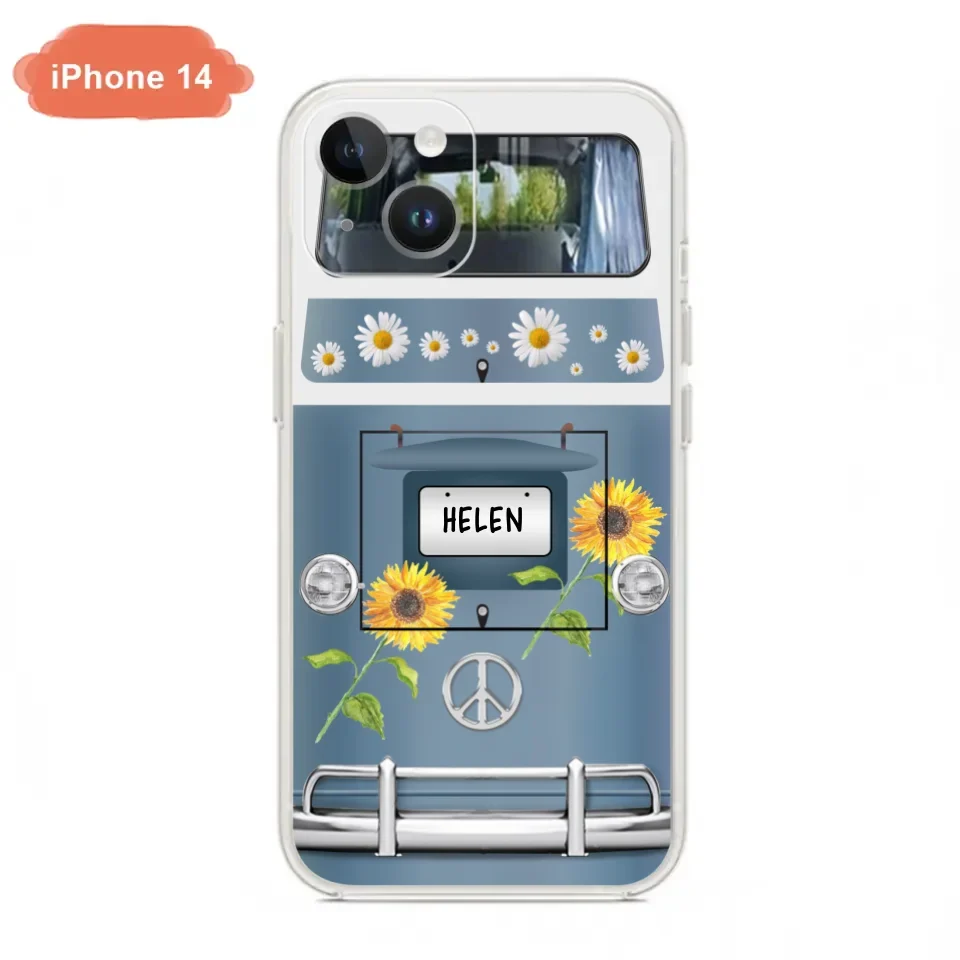 Custom Personalized Camper Van Phone Case - iPhone, Samsung and Xiaomi Phone Case - 8FA7PO