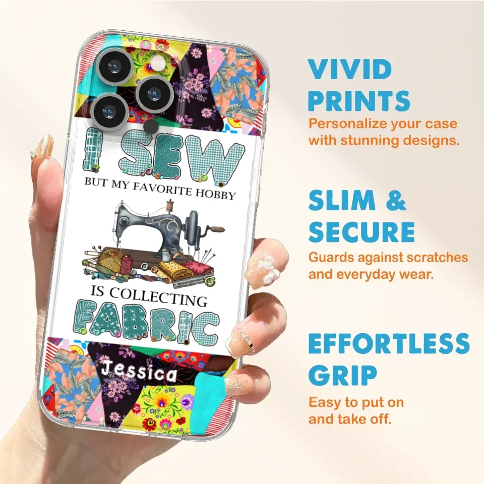Personalized Sewing Phone Case - Case For iPhone, Samsung and Xiaomi - 8WU8I3