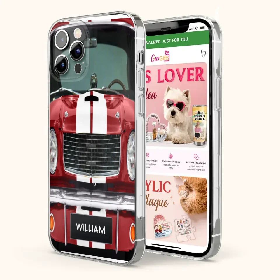Personalized Mustang Phone Case - Case For iPhone, Samsung and Xiaomi - P41HME