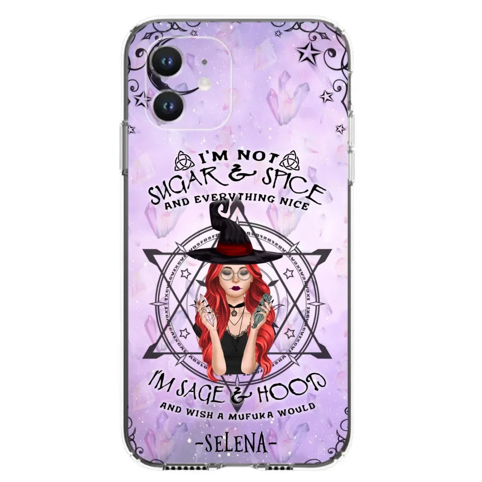 Custom Personalized Witch Phone Case - Best Halloween Gift - Case For iPhone And Samsung - 
 DFESX1