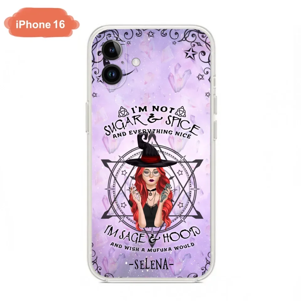 Custom Personalized Witch Phone Case - Best Halloween Gift - Case For iPhone And Samsung - 
 DFESX1