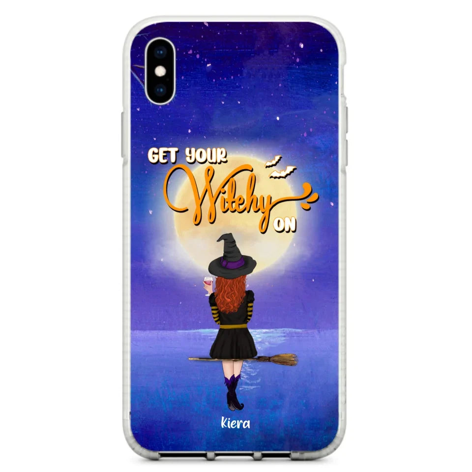 Custom Personalized Witchy Phone Case - Up to 4 Witches- Get Your Witchy On - Phone Case For iPhone, Samsung - OCEL9Z