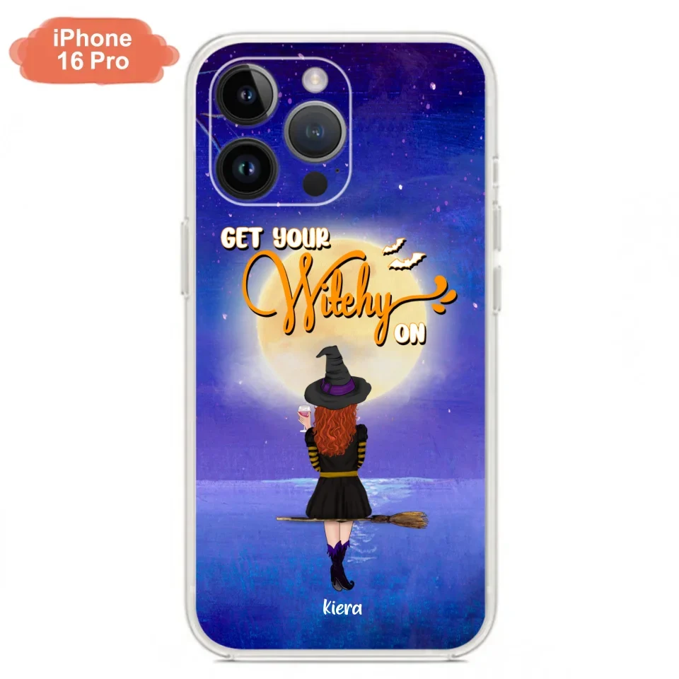 Custom Personalized Witchy Phone Case - Up to 4 Witches- Get Your Witchy On - Phone Case For iPhone, Samsung - OCEL9Z