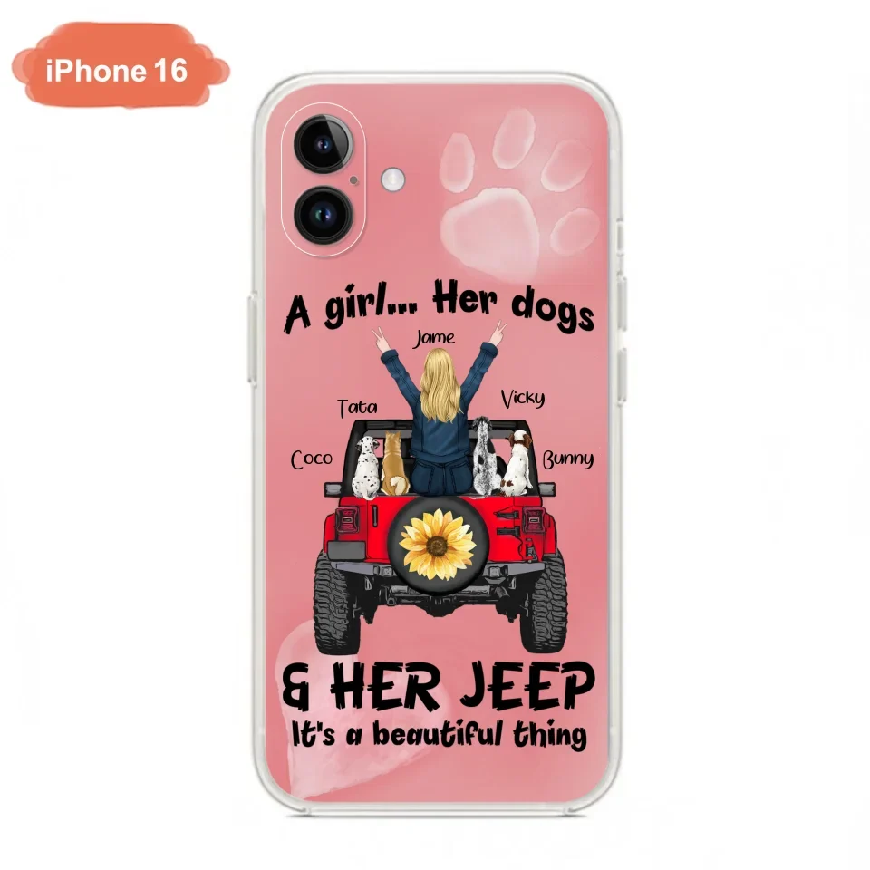 Personalized Dog Mom & Off-road Phone case - Case For Iphone and Samsung - 2OTN07