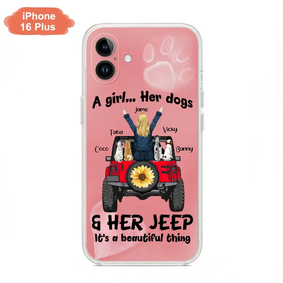 Personalized Dog Mom & Off-road Phone case - Case For Iphone and Samsung - 2OTN07
