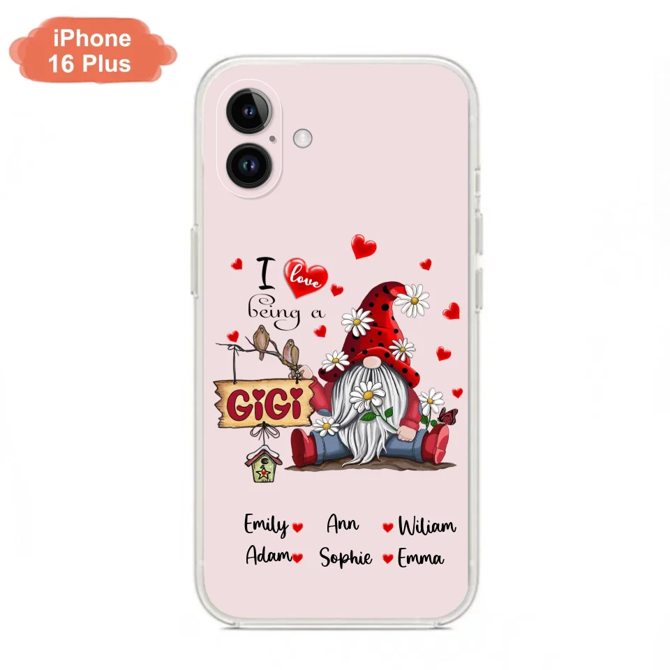 Custom Personalized Phone Case - I Love Being a Grandma - R5OIKQ