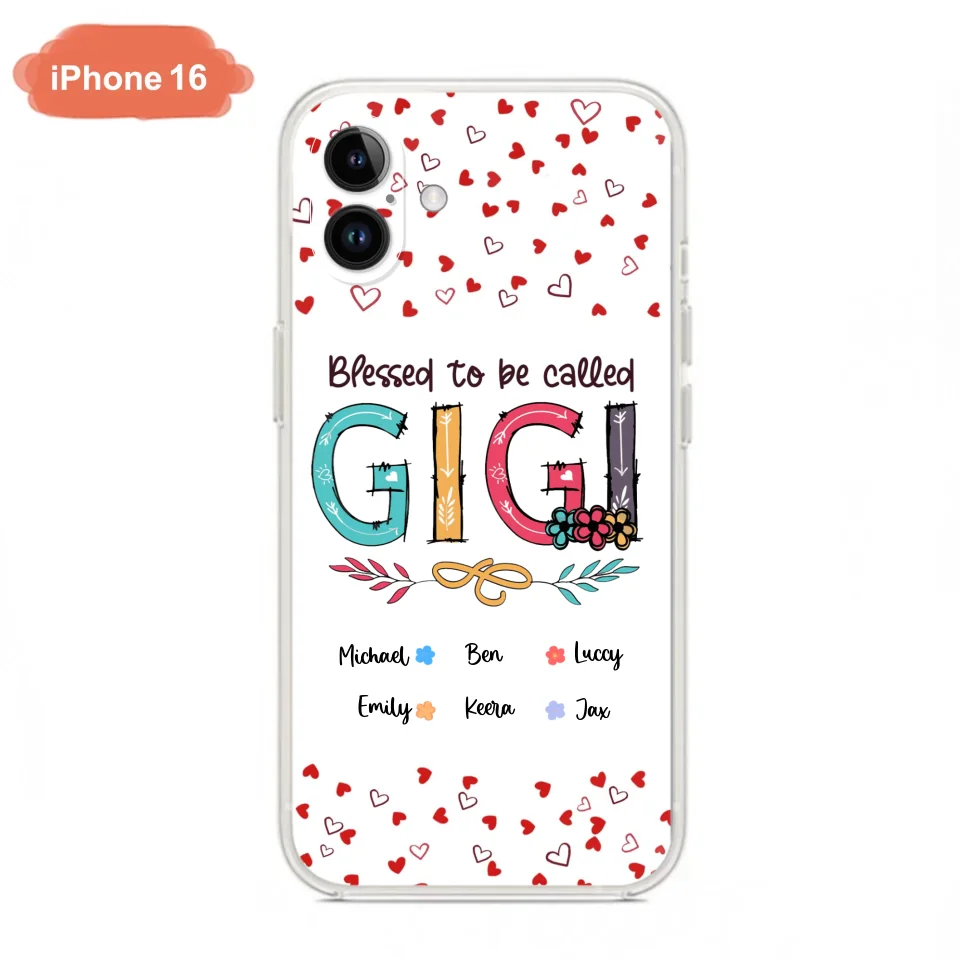 Custom Personalized Phone Case - I Love Being  Grandma - R5OIKQ