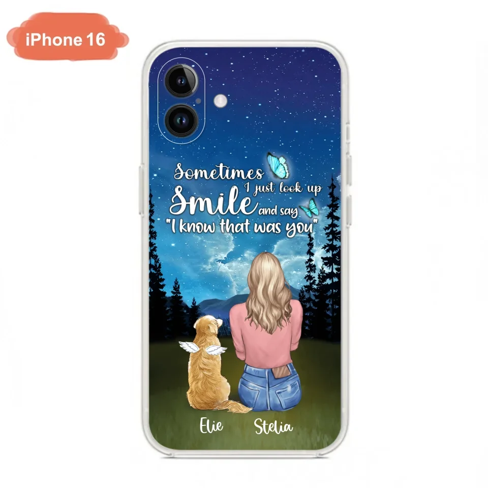 Custom Personalized Lost Pet Mom Phone Case - Girl With Upto 4 Pets - Phone Case For iPhone and Samsung - PU2YLV
