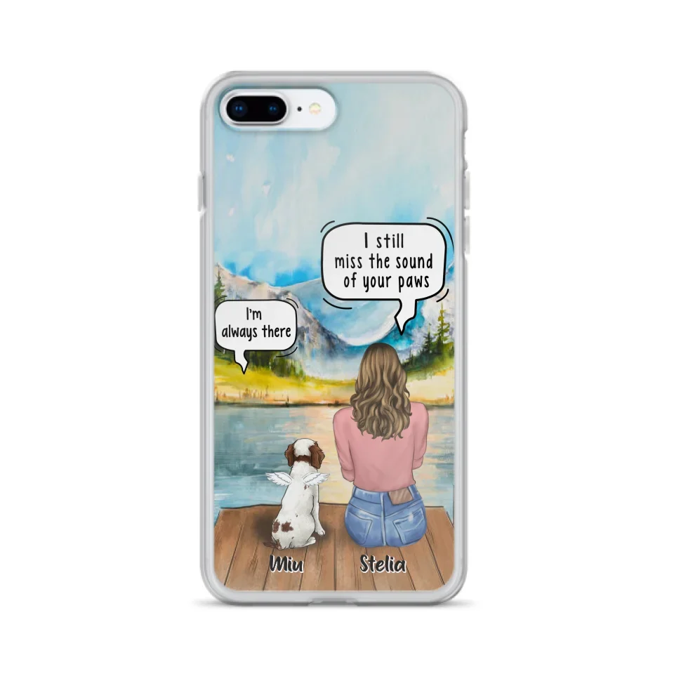 Custom Personalized Dog Mom Phone Case - Upto 4 Pets - Case For Iphone/Samsung - Gift Idea For Pet Lover - FXVV9O