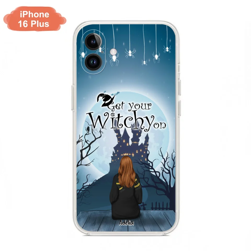 Custom Personalized Witch Phone Case - Upto 4 Witches - Best Gift For Friends - Get Your Witchy on - Case For iPhone And Samsung