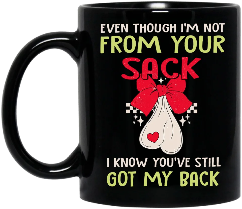 Personalized Stepdad Coffee Mug - Christmas Gift Idea For Stepdad - Merry Christmas From The Kid You Inherited When You Started Shacking Up With My Mom