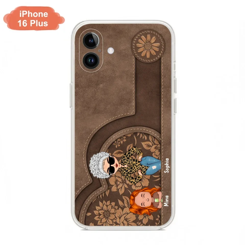 Custom Personalized Grandma Phone Case - Up to 5 Kids - Gift Idea For Grandma/Mother's Day - Case For iPhone And Samsung