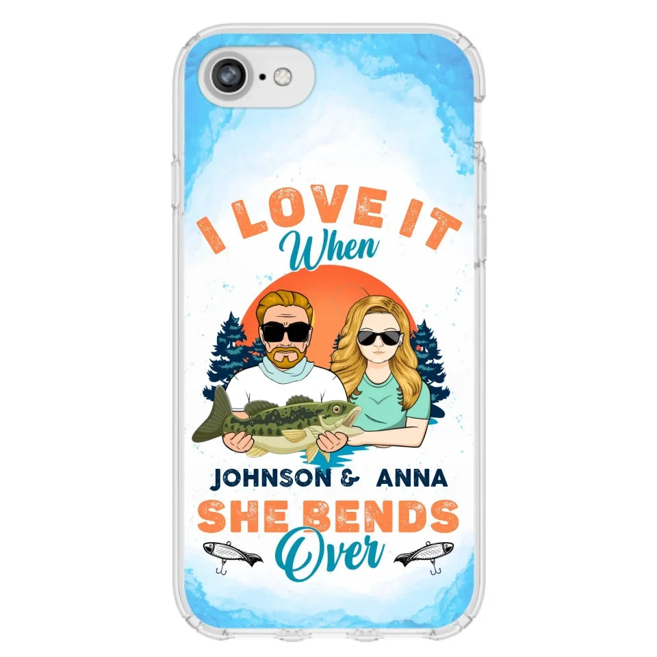 Custom Personalized Fishing Couple Phone Case - Gift Idea For Couple/ Gift To Him/ Her/ Fishing Lover  - Case For iPhone/Samsung