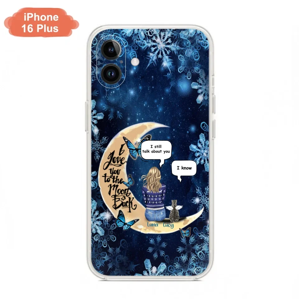 Custom Personalized Pet Mom Conversation Phone Case - Woman With Upto 4 Pets - Gift For Dog/ Cat Lover - Case For iPhone And Samsung
