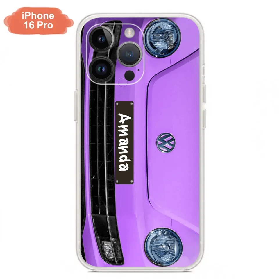 Custom Personalized VW Phone Case - Best Gift For Car Lovers - Case For Iphone/Samsung