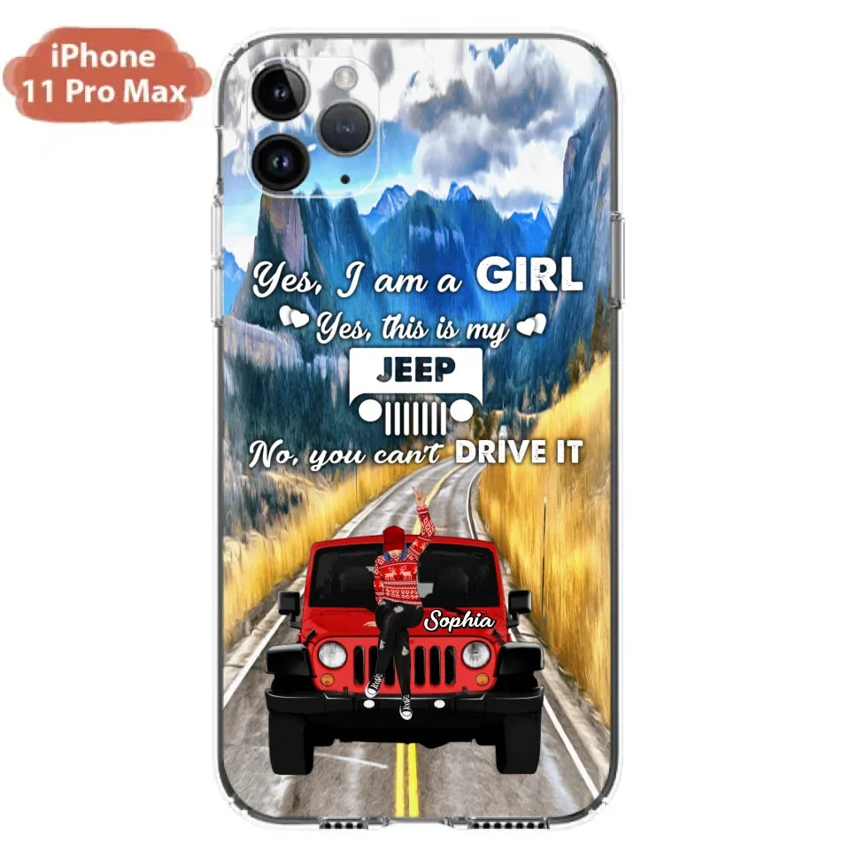 Custom Personalized Off - Road Girl Phone Case - Case For iPhone And Samsung
