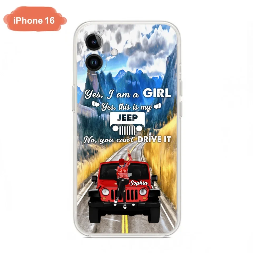 Custom Personalized Off - Road Girl Phone Case - Case For iPhone And Samsung
