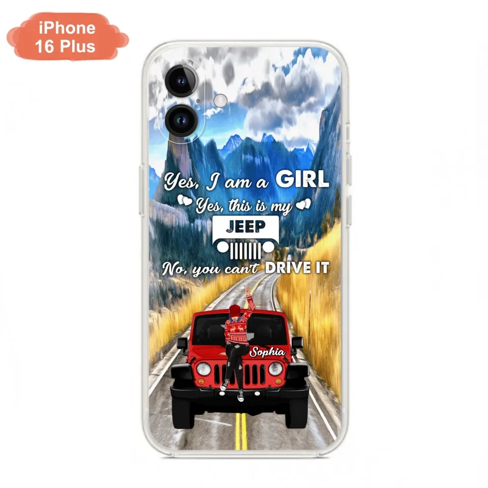 Custom Personalized Off - Road Girl Phone Case - Case For iPhone And Samsung