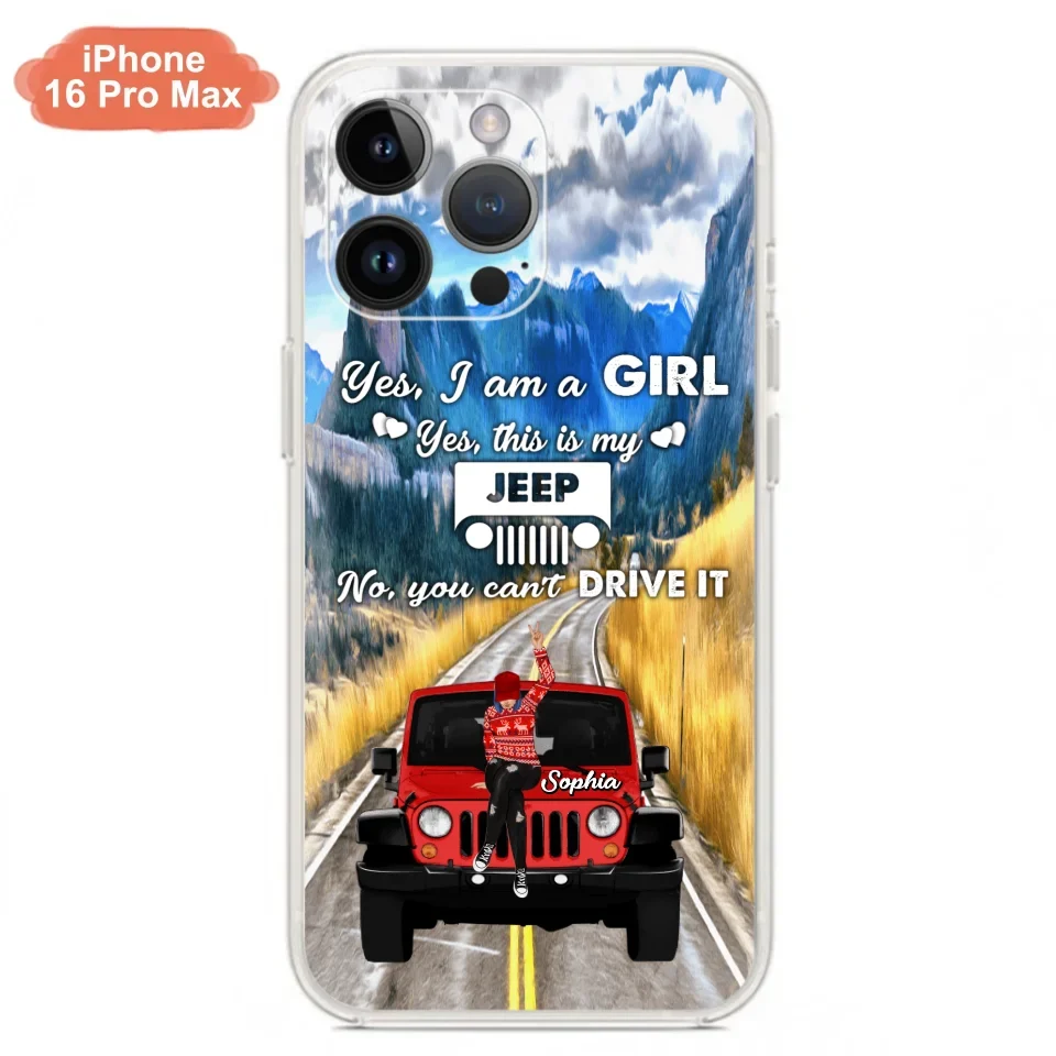Custom Personalized Off - Road Girl Phone Case - Case For iPhone And Samsung