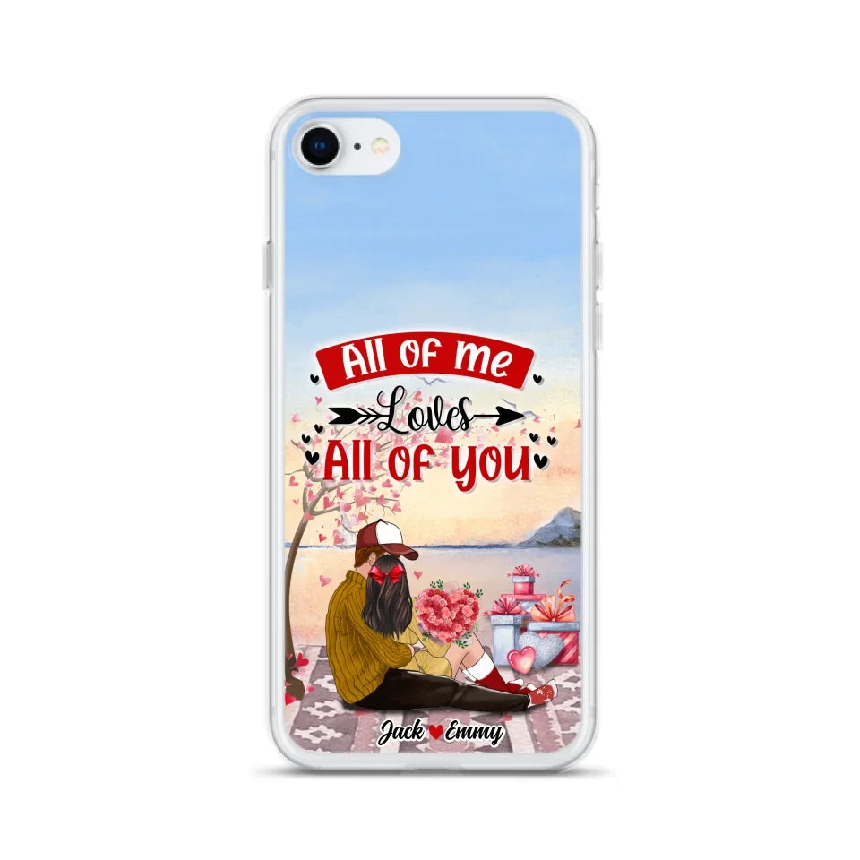 Personalized Couple Phone Case - Best Gift For Couple - Happy Valentine's Day