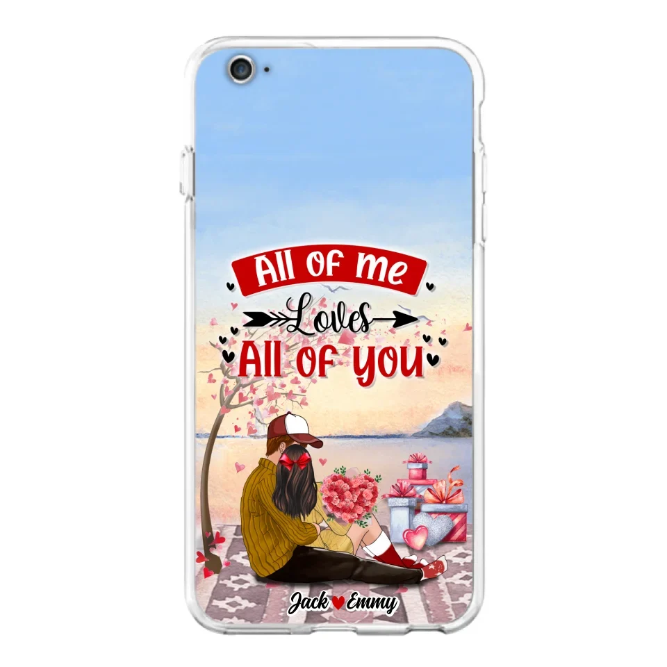 Personalized Couple Phone Case - Best Gift For Couple - Happy Valentine's Day