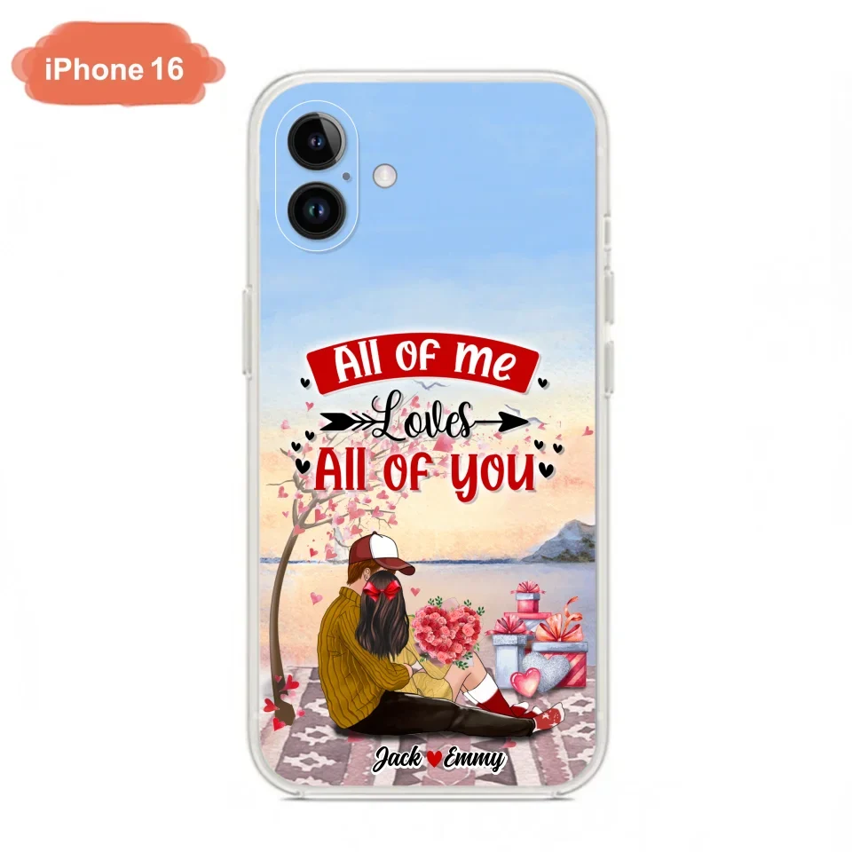 Personalized Couple Phone Case - Best Gift For Couple - Happy Valentine's Day