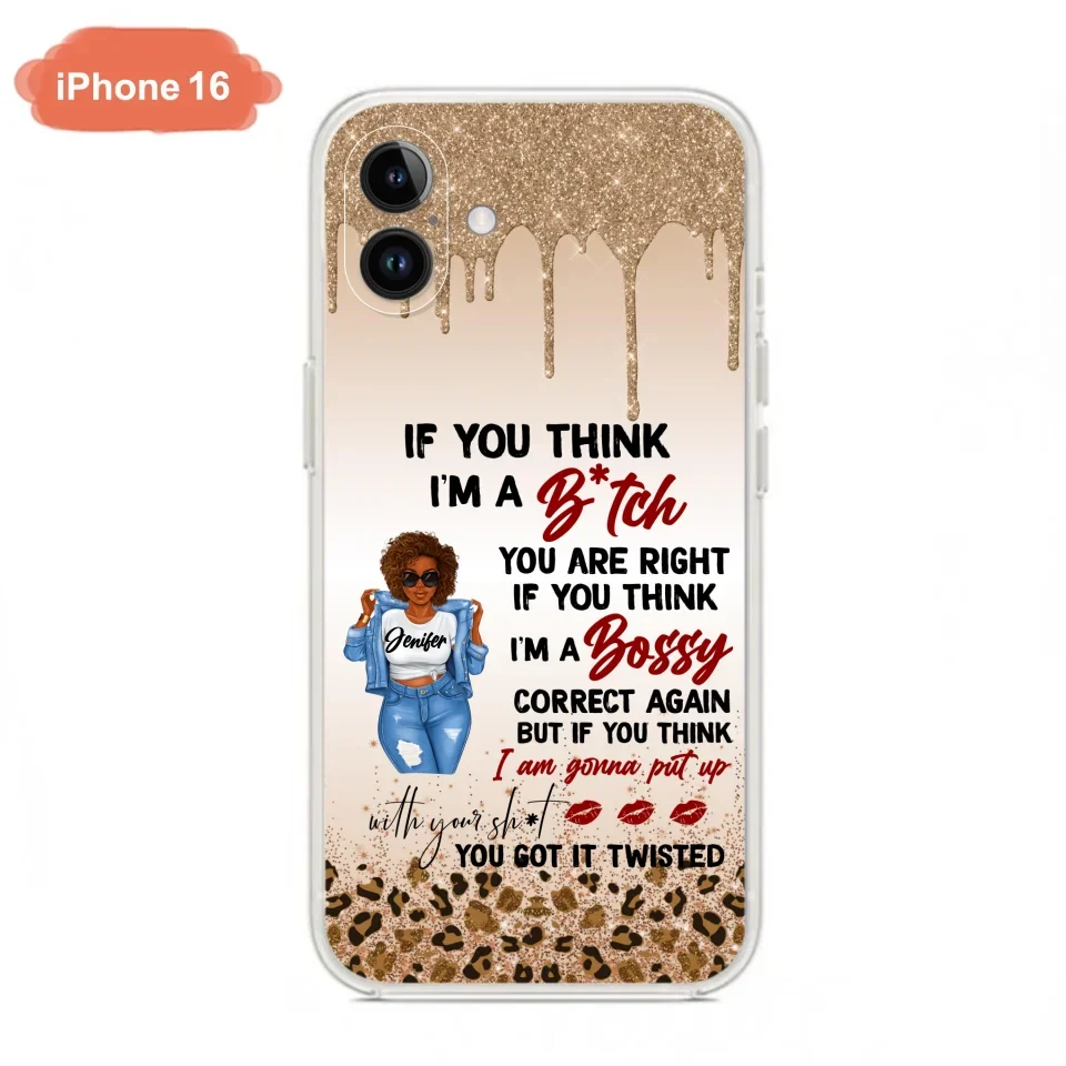 Custom Personalized Someone Called Me A Bitch Phone Case - Case For iPhone and Samsung Models