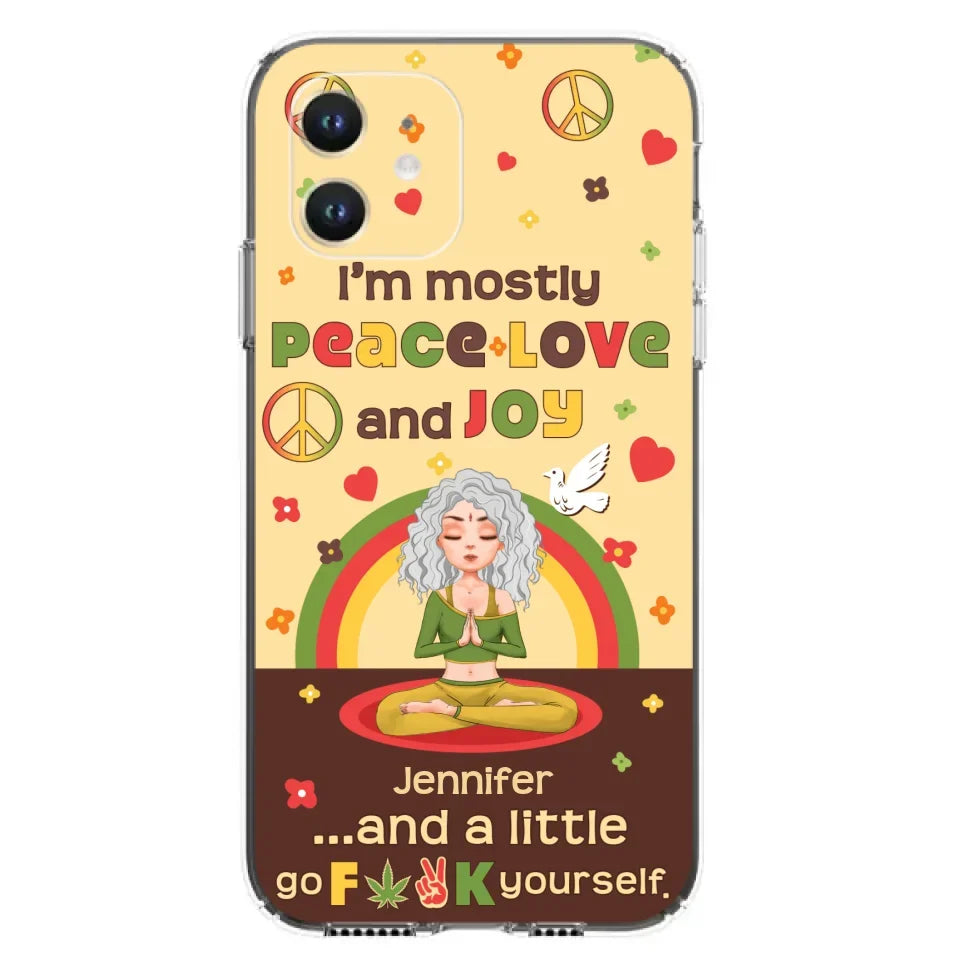 Custom Personalized Yoga Phone Case - Gift Idea For Yoga Lover - Case for iPhone & Samsung