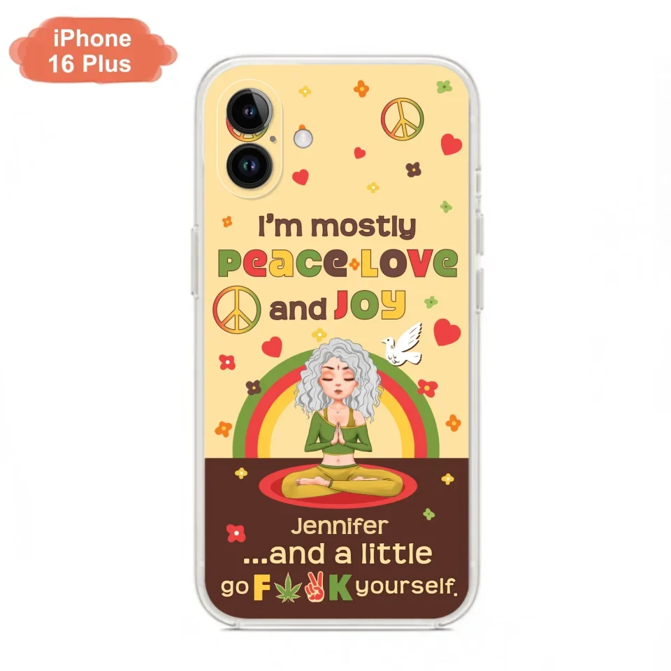 Custom Personalized Yoga Phone Case - Gift Idea For Yoga Lover - Case for iPhone & Samsung