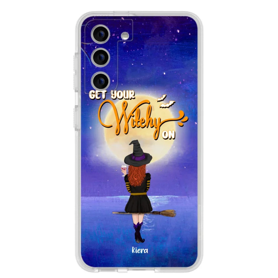 Custom Personalized Witchy Phone Case - Up to 4 Witches- Get Your Witchy On - Phone Case For iPhone, Samsung - OCEL9Z