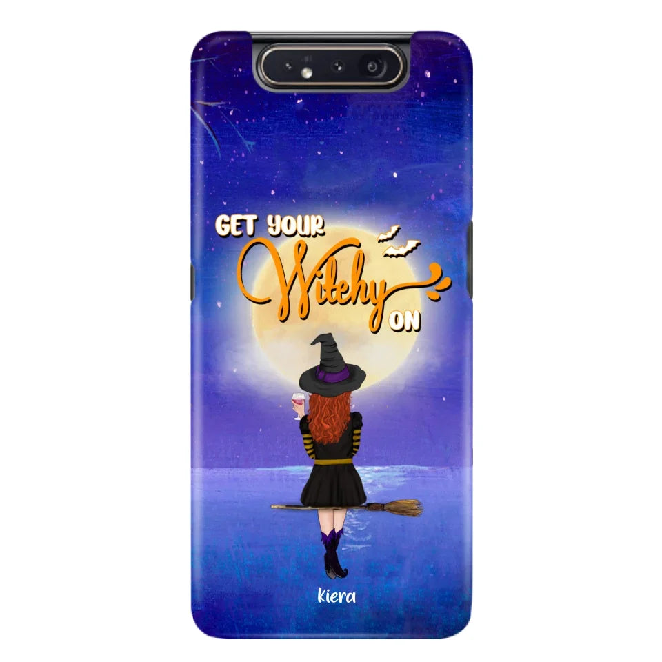Custom Personalized Witchy Phone Case - Up to 4 Witches- Get Your Witchy On - Phone Case For iPhone, Samsung - OCEL9Z