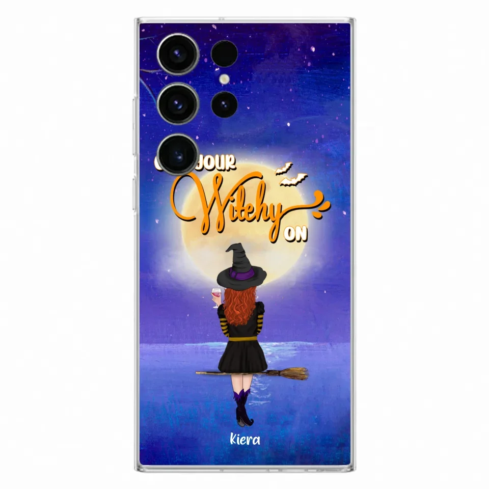 Custom Personalized Witchy Phone Case - Up to 4 Witches- Get Your Witchy On - Phone Case For iPhone, Samsung - OCEL9Z