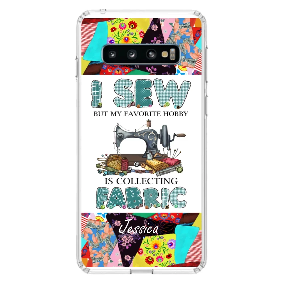 Custom Personalized Sewing Machine Phone Case - Gift Idea For Sewing Lovers - Case For iPhone, Samsung and Xiaomi - 8WU8I3