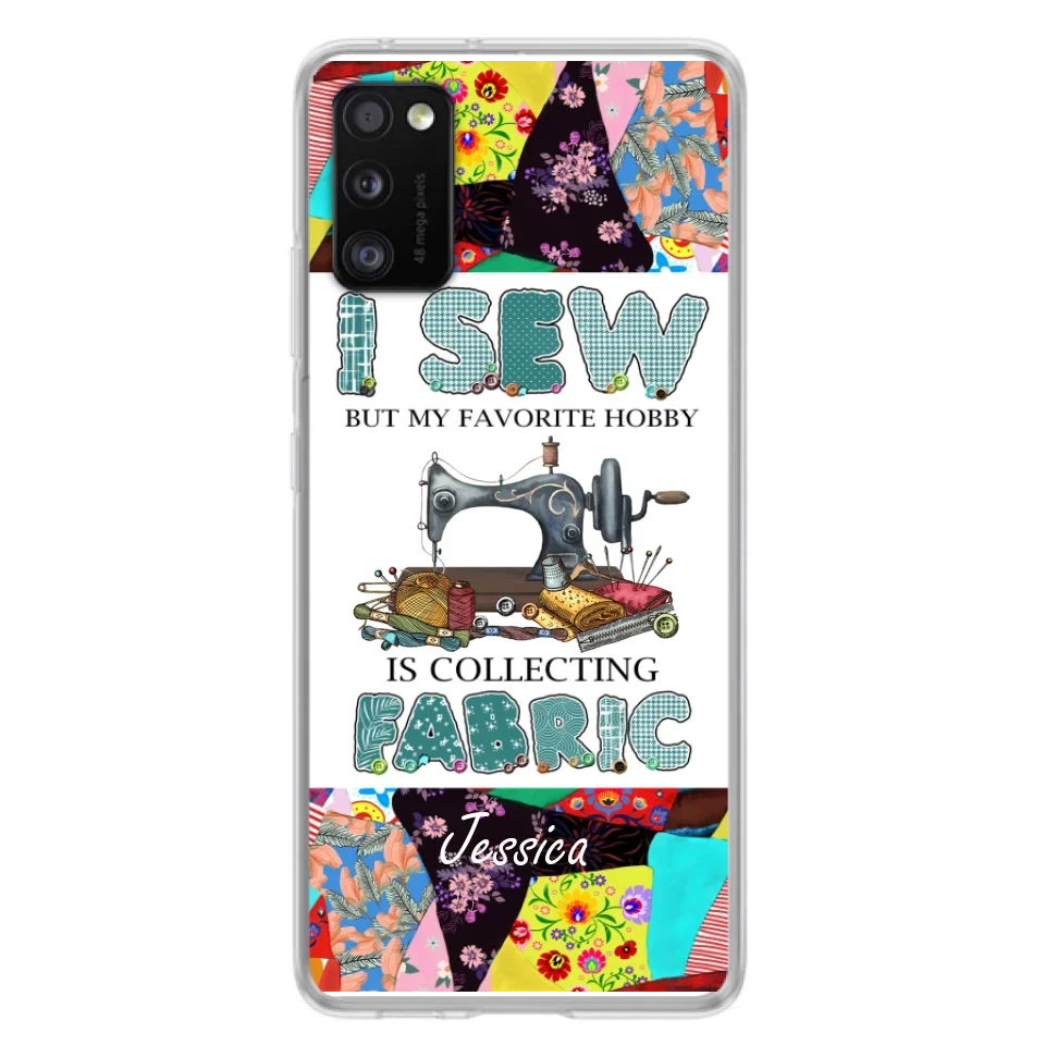 Custom Personalized Sewing Machine Phone Case - Gift Idea For Sewing Lovers - Case For iPhone, Samsung and Xiaomi - 8WU8I3