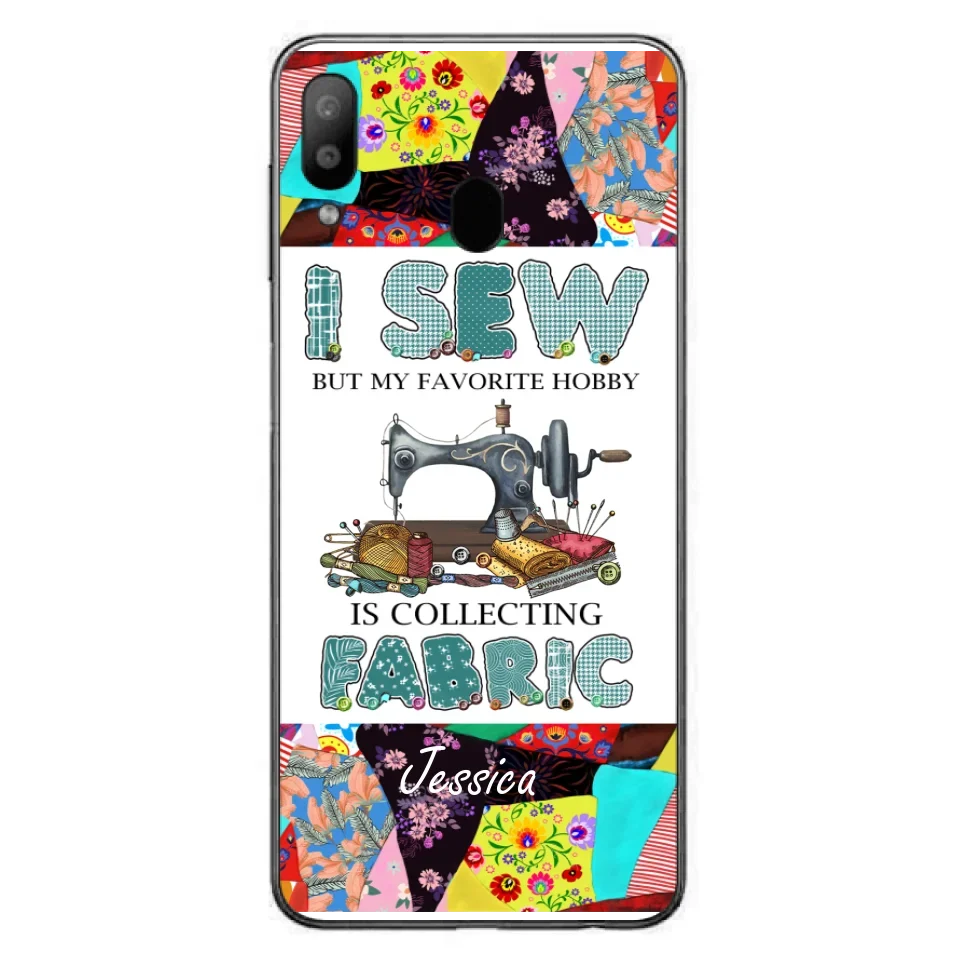 Custom Personalized Sewing Machine Phone Case - Gift Idea For Sewing Lovers - Case For iPhone, Samsung and Xiaomi - 8WU8I3