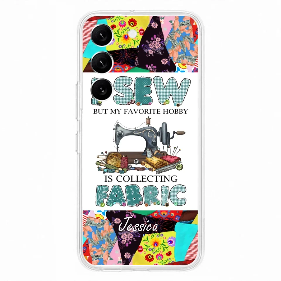 Custom Personalized Sewing Machine Phone Case - Gift Idea For Sewing Lovers - Case For iPhone, Samsung and Xiaomi - 8WU8I3