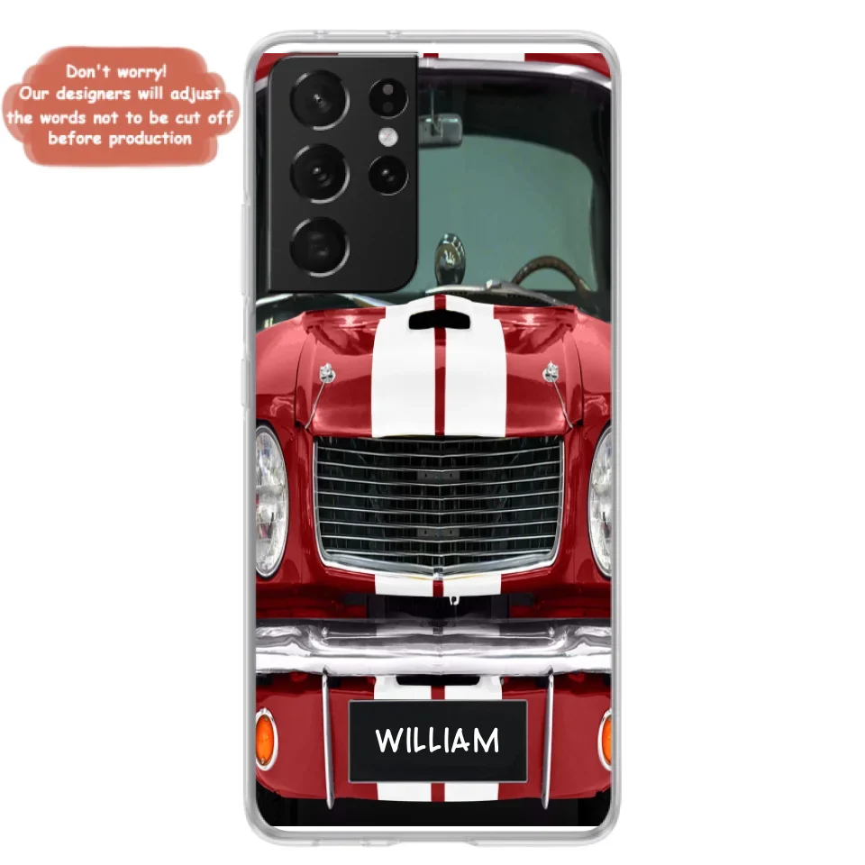 Personalized Mustang Phone Case - Case For iPhone, Samsung and Xiaomi - P41HME