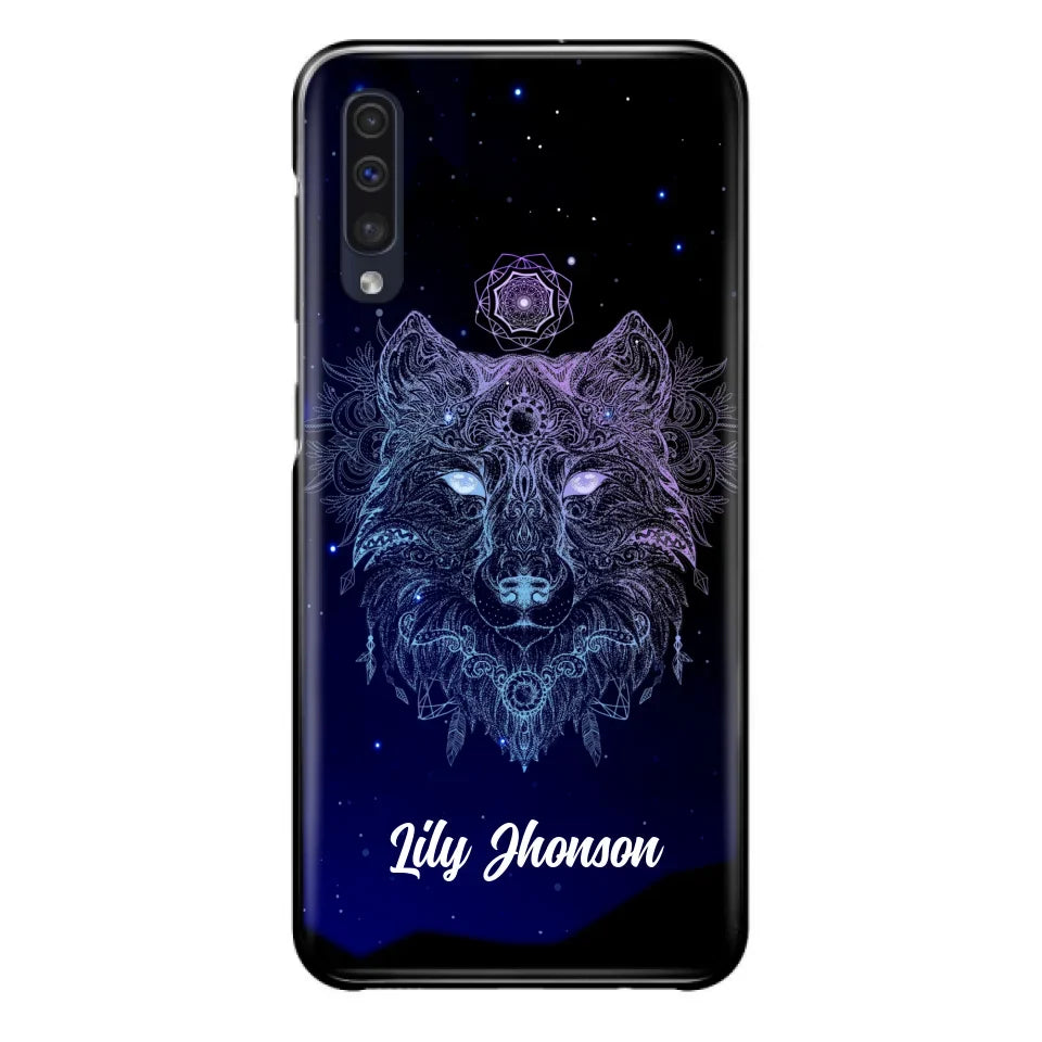 Custom Personalized Wolf Mandala Phone Case - Best Gift For Wolf Lover's - Case For iPhone, Samsung and Xiaomi - TOMO90